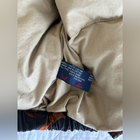 Ralph Lauren Down Filled Bomber Equestrian Jacket Vintage Puffer Horse- RARE - Picture 9 of 9